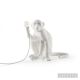 Seletti - Lamp - Monkey - Sitting - White Outdoor