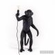 Seletti  - Lamp - Monkey - Standing - Black Outdoor