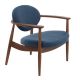 Pols Potten- Fauteuil-l Roundy- Smooth Dark Blue